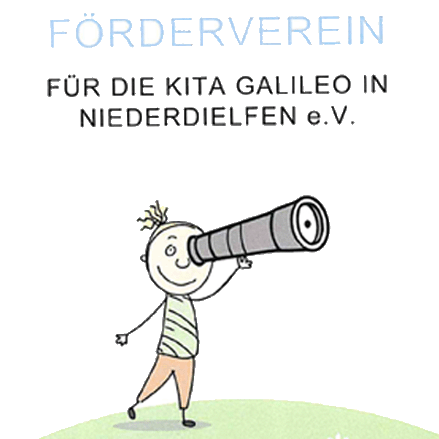 Logo des Fördervereins für die Kita Galileo in Niederdielfen e.V.