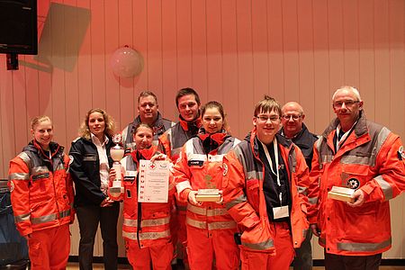 vl. Isabell Bassil, Daniela Wissmann, Mike Böhl, Daniela Spornhauer, Dominik Stockmann, Alea Lautz, Jan Philipp Wissmann, Stefan Bassil, Wolfgang Joksch