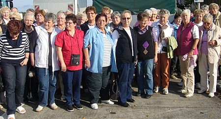 Teinehmer des DRK Neunkirchen auf dem Weg nach Kärnten