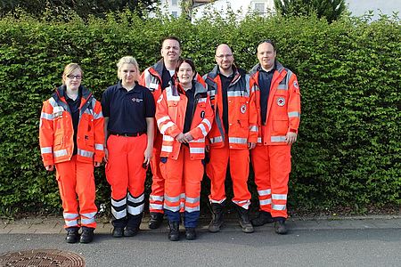 Die Siegergruppe aus dem Ortsverein Eiserfeld/Eisern (Copyright DRK-Ortsverein Eiserfeld/Eisern)